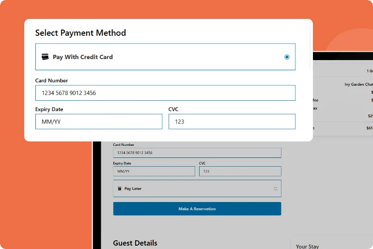 reservation-with-credit-card