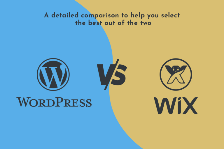 Wix Vs. WordPress - A Detailed Comparison To Help You Select The Best ...