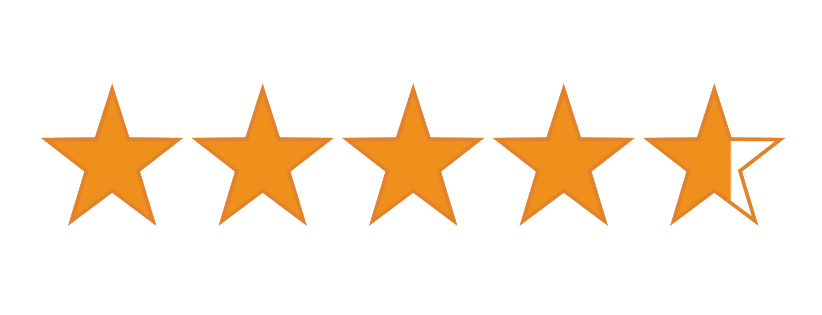 4.8/5 rating